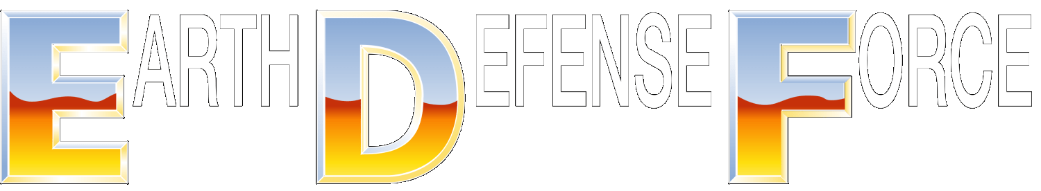 Earth Defense Force logo for Super Nintendo
